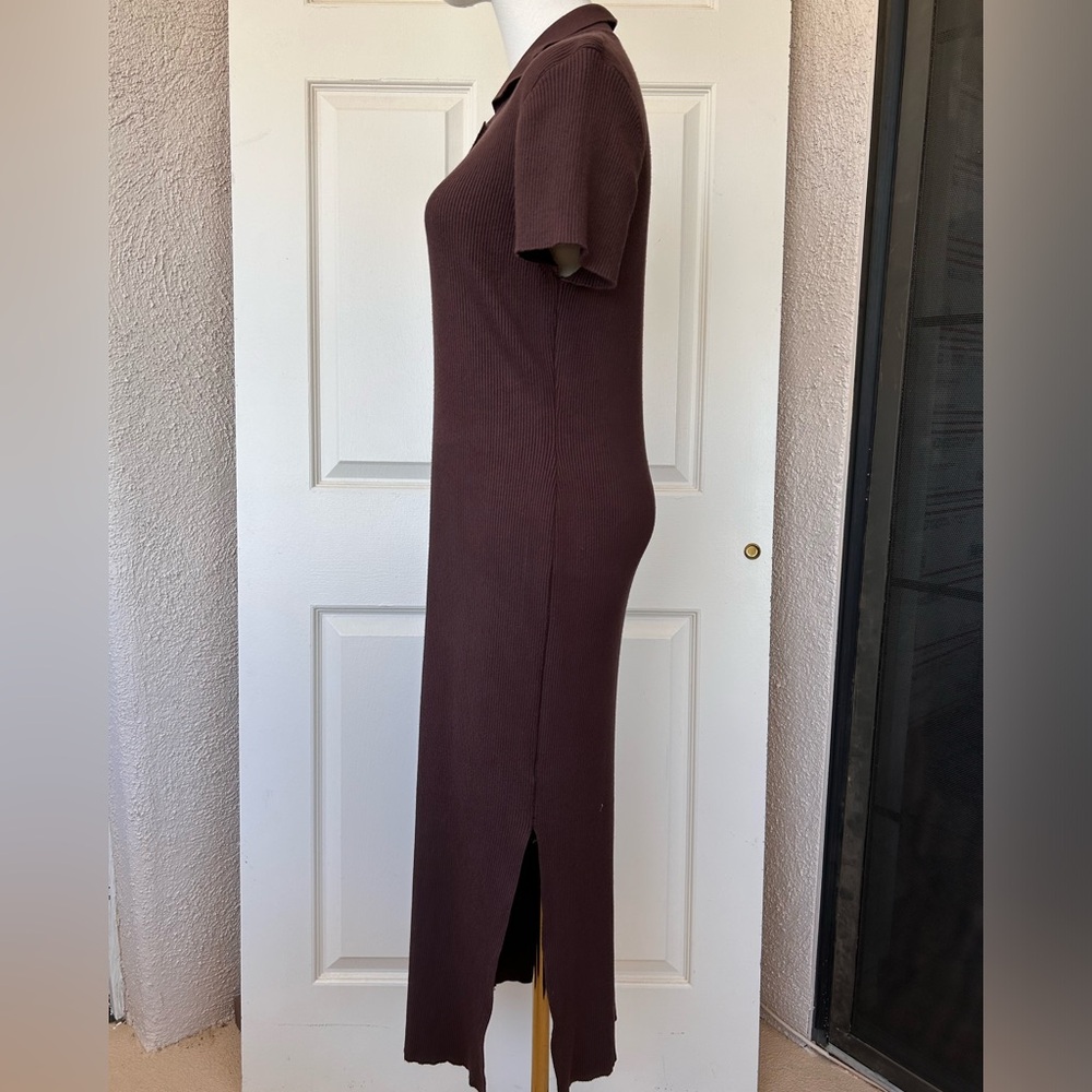 House Of Harlow 1960 Knit Maxi Dress Short Sleeve Size XL - Picture 3 of 8